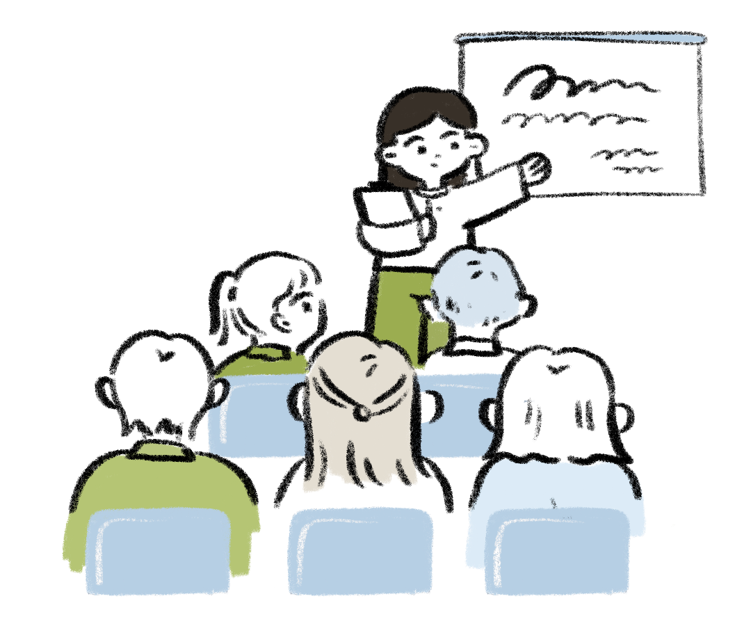 Illustrated information meeting